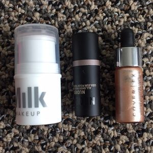 Set of 3 highlighters Milk Nudestix Cover Fx